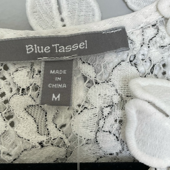 NWT Anthropologie Flower Lace Top - Picture 9 of 11